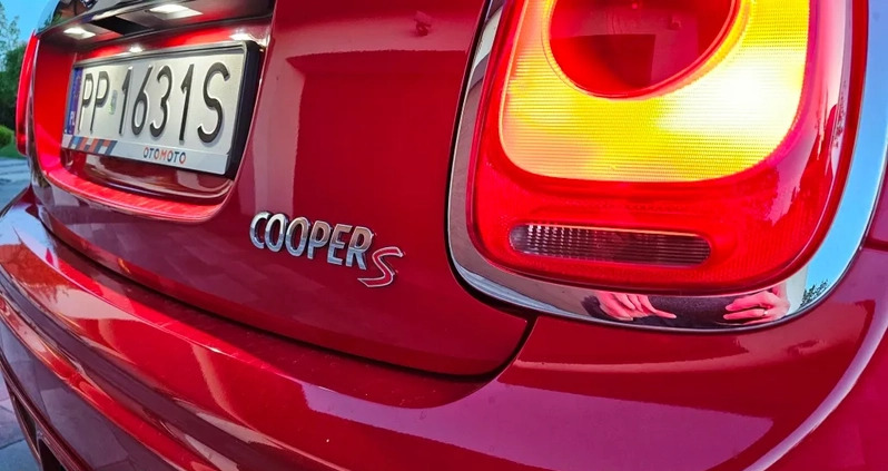 MINI Cooper S cena 58000 przebieg: 90000, rok produkcji 2015 z Konin małe 529